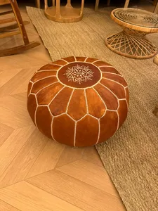 פוף מרוקאי חום