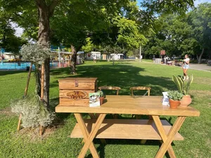 בוצר איקס פלטה עץ.