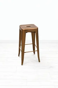 כסא בר דורתי ברונזה ללא משענת