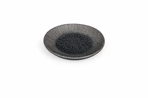 צלוחית קבלת פנים איריס אפור קוטר 13